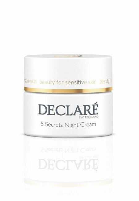 Noční regenerační krém Stress Balance (5 Secrets Night Cream) 50 ml