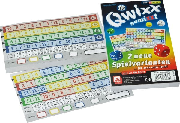 Qwixx gemiXXt - дополнительные блоки (2)