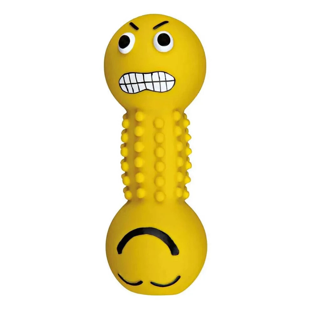 TRIXIE Smiley 19 cm Dumbbell Toy