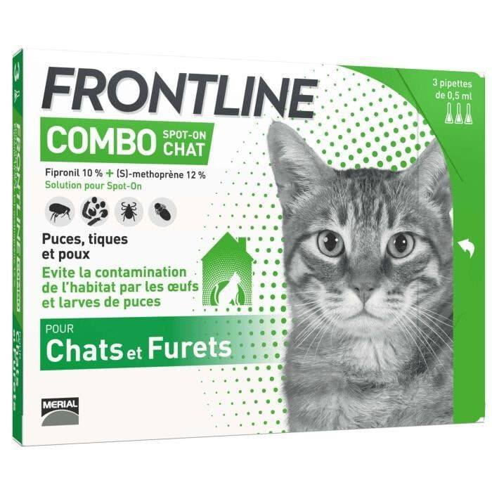 Комбо для кошек FRONTLINE - 3 пипетки