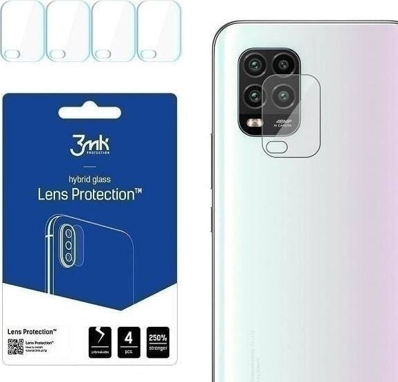 3MK 3MK Lens Protect Xiaomi Mi 10 Lite 5G Camera lens protection 4pcs