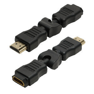 LogiLink AH0012 кабельный разъем/переходник HDMI Черный