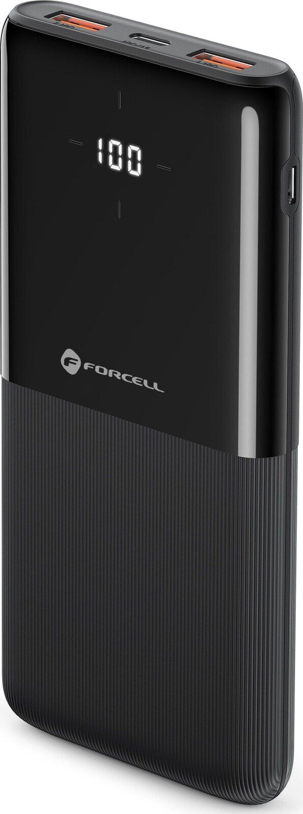 Powerbank ForCell FORCELL F-ENERGY P10k1 powerbank PD QC3.0 3A 20W 10 000 mAh czarny