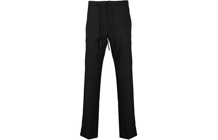 Maison Margiela FW21 纯色四缝线细节休闲裤 男款 黑色 / Maison Margiela FW21 S50KA0530S44330900