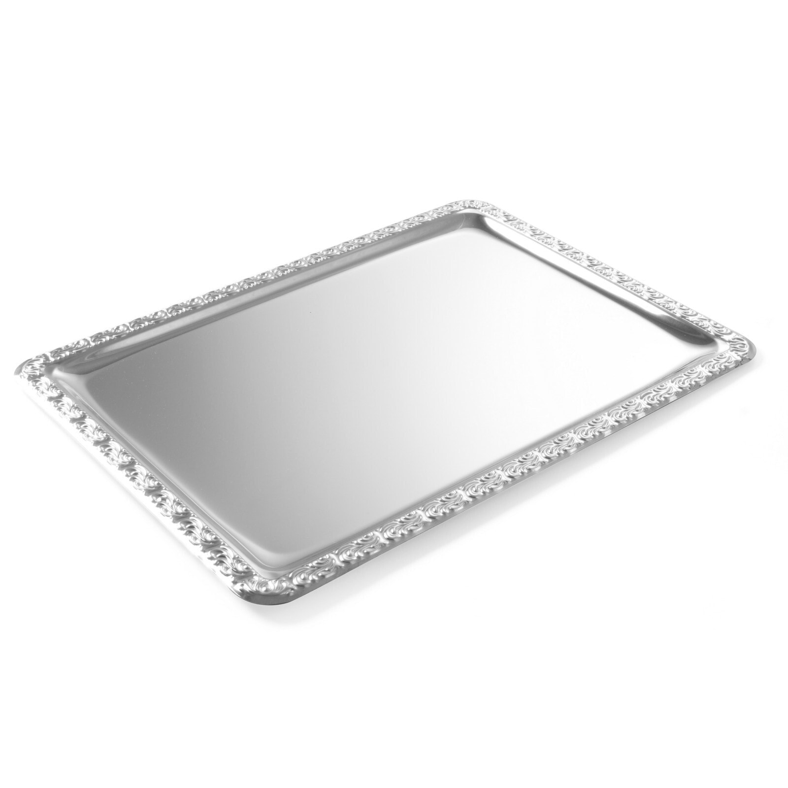 Rectangular steel tray with a decorative edge GN1 / 1 - Hendi 807804