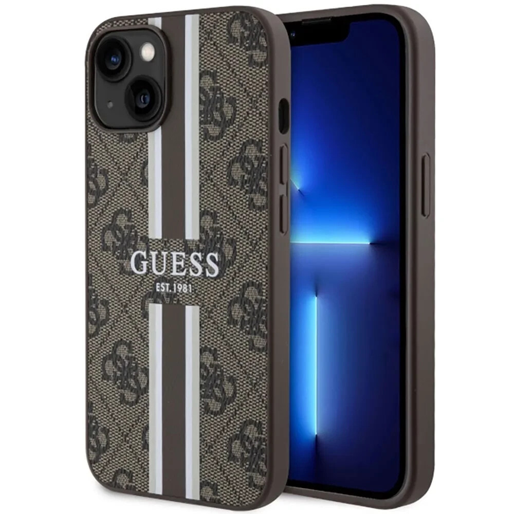 GUESS Guhmp14Sp4Rpsw iPhone 14.15.13 6.1 4G Printed Stripes phone case