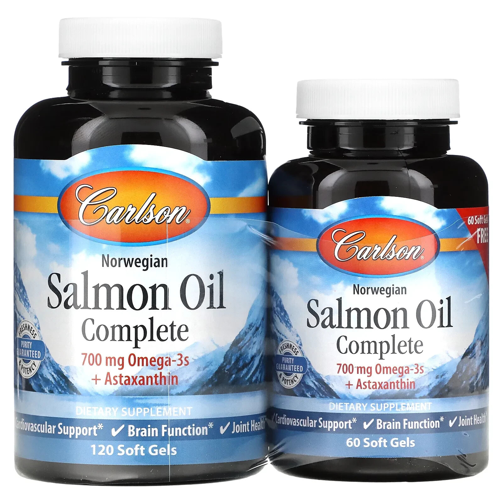 Norwegian, Salmon Oil Complete, 120 + 60 Soft Gels