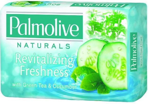 Palmolive Naturals Revitalizing Refreshness Soap Bar  Освежающее кусковое мыло с экстрактами огурца и зеленого чая 90 г