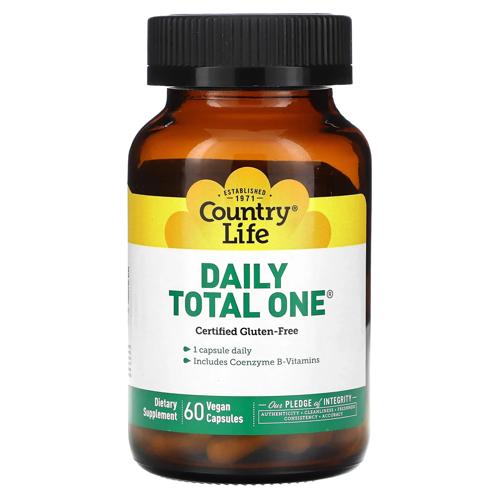 Country Life, Daily Total One, 60 Vegan Capsules