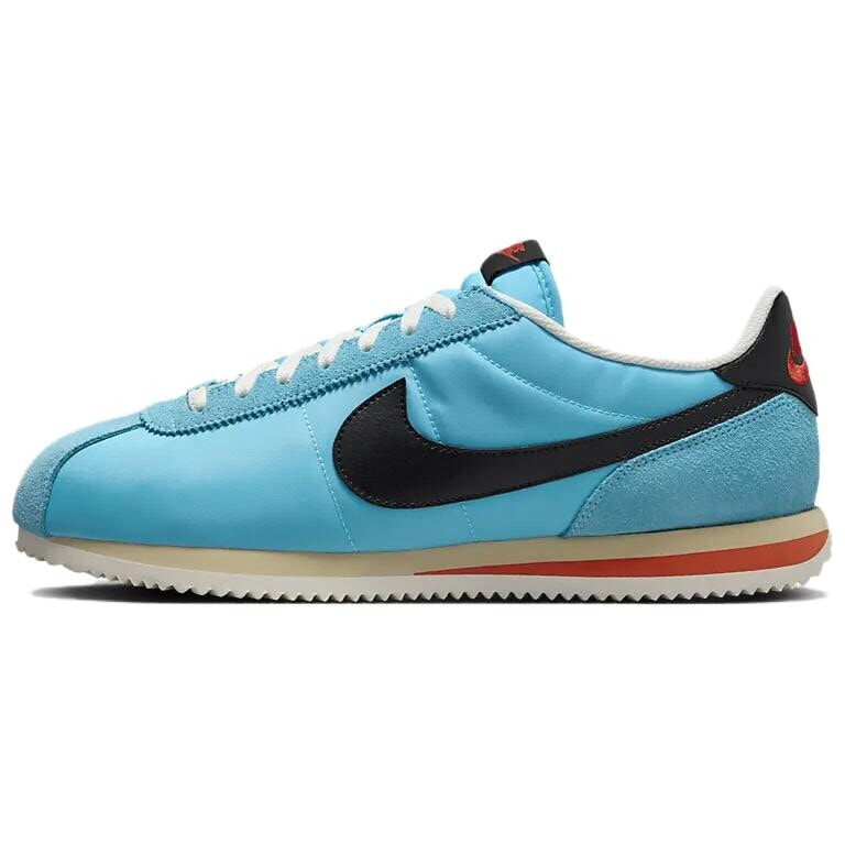 Nike Cortez Skateboard Shoes Men Low-Top Blue/Black