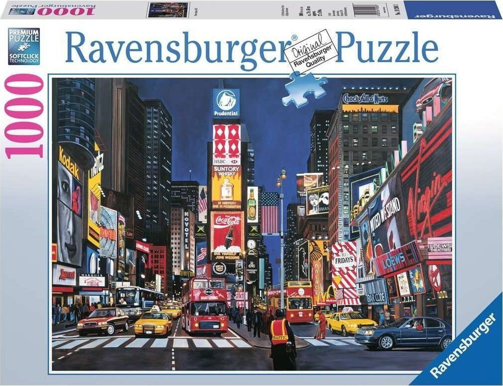 Ravensburger Puzzle 1000 el. Times Square Nowy Jork