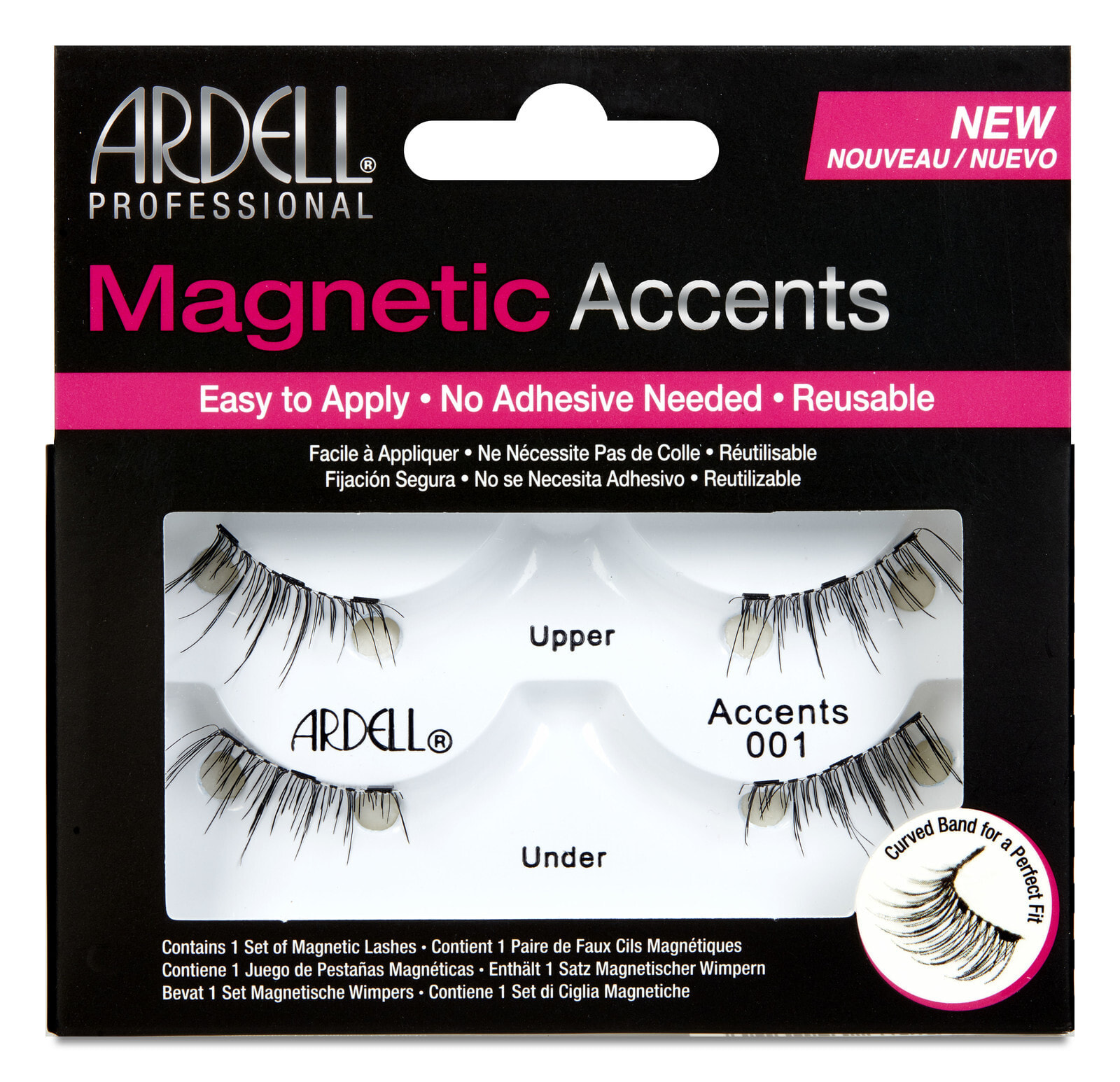 Ardell Magnetic Accents 001 Магнитные накладные ресницы