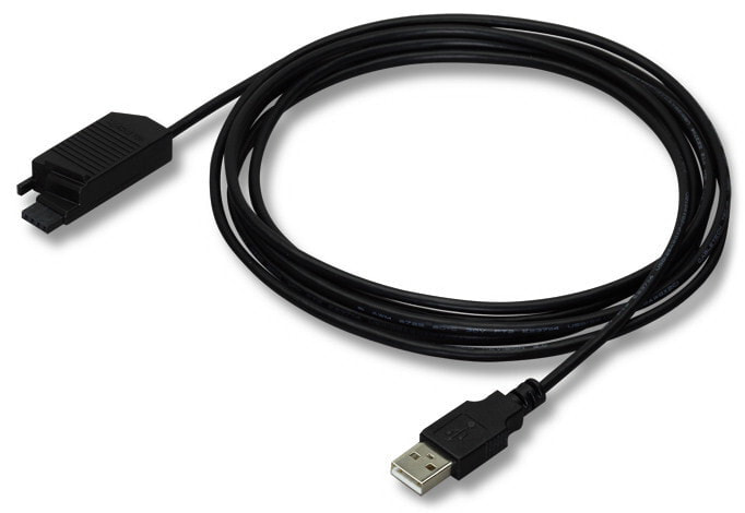 Wago 750-923 USB кабель 2,5 m 2.0 Черный