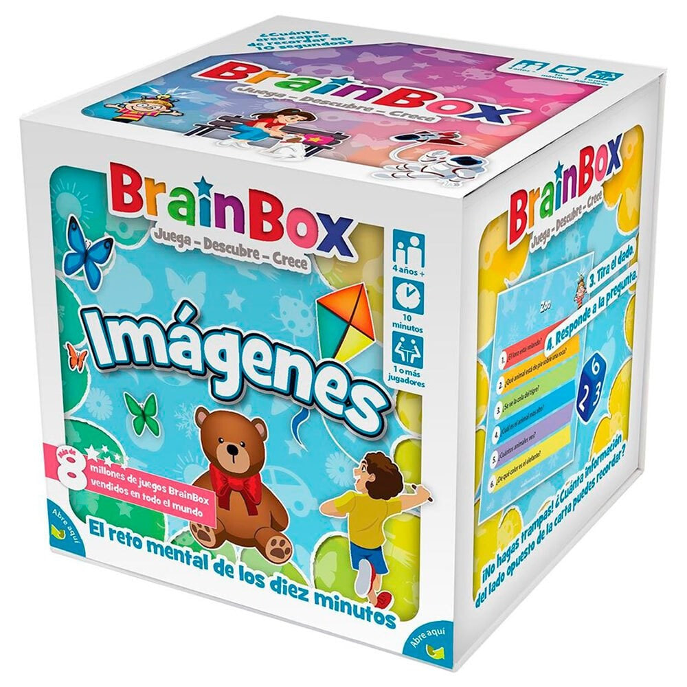 ASMODEE Brainbox Imágenes Spanish Board Game