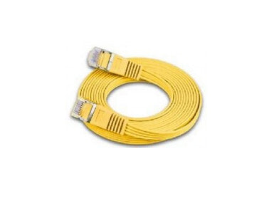 Triotronik Cat 6, 2m сетевой кабель Cat6 U/UTP (UTP) Желтый PKW-SLIM-KAT6 2.0 GE