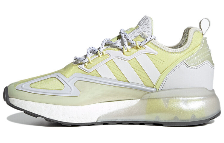 adidas originals ZX 2K Boost 低帮 运动休闲鞋 女款 黄白 / Кроссовки Adidas Originals ZX GX2711