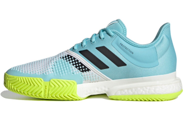 adidas Solecourt M 低帮 跑步鞋 男款 蓝白 / Кроссовки Adidas Solecourt M FX1729