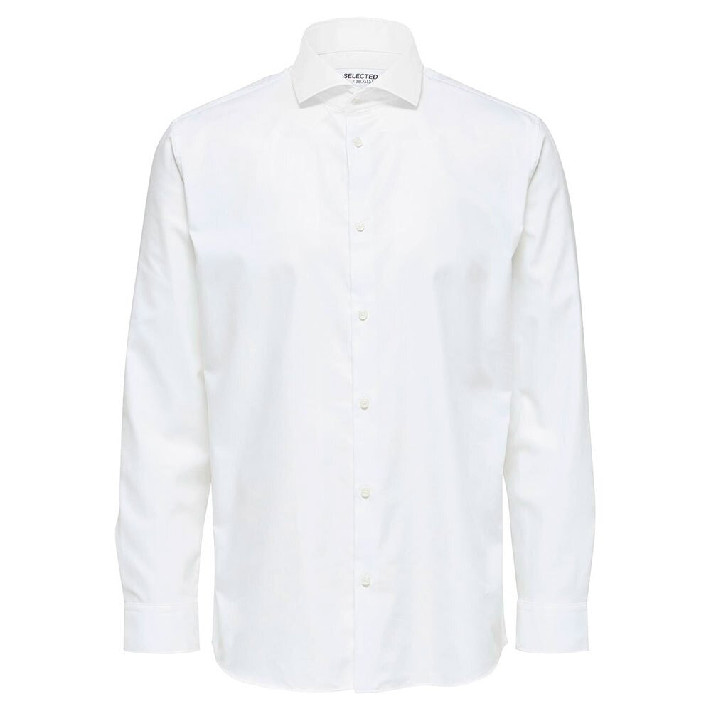 SELECTED Ethan Cut Away Slim Long Sleeve Shirt