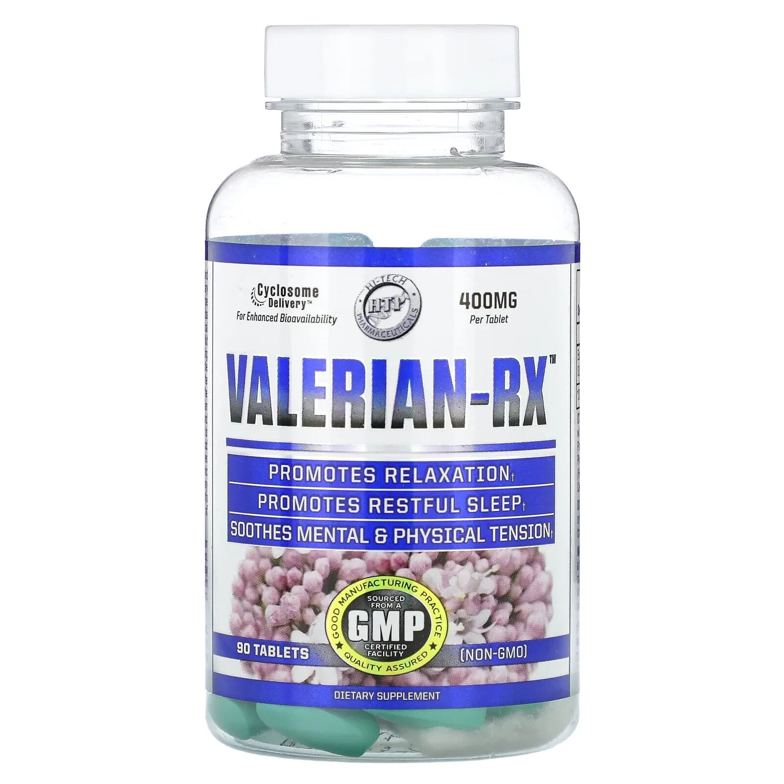 Valerian-RX, 400 mg, 90 Tablets