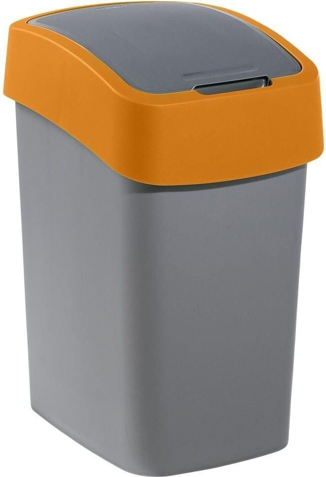 Curver Pacific Flip waste bin for segregation tilting 25L yellow (CUR000229)