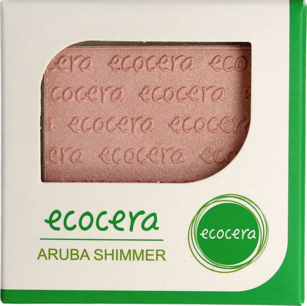 Ecocera Powder Aruba Shimmer Увлажняющая, питательная и успокаивающая пудра с эффектом естественного сияния и свежести 10 г