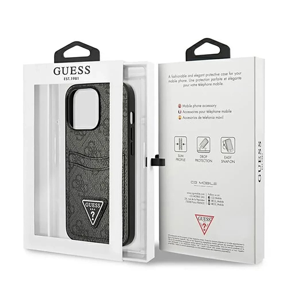 GUESS Guhcp13Lp4Tpk iPhone 13 Pro13 6.1 4G Triangle Cardslot phone case