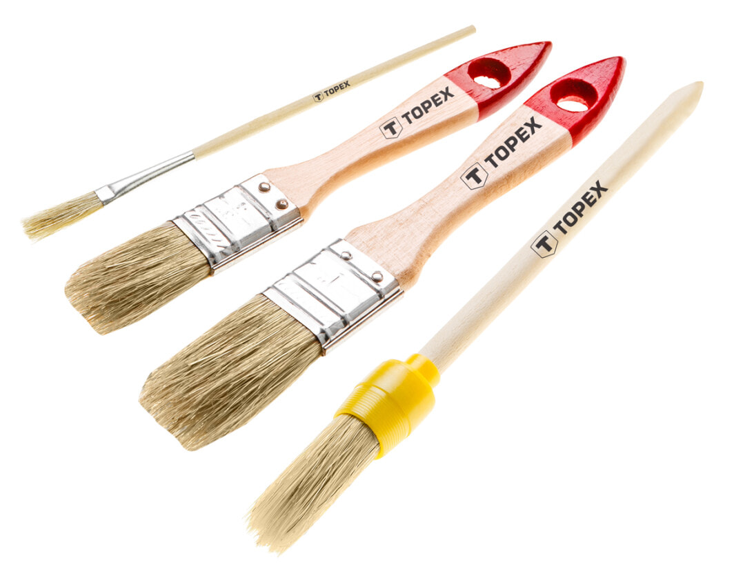 Topex Set of brushes 4 pcs. (20B817)