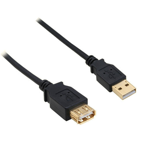 InLine 34618S USB кабель 2 m USB A Черный