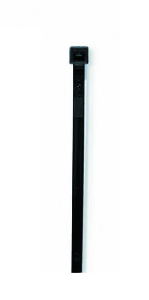 181861. Тип: Разъемная кабельная стяжка, Материал: Полиамид, Цвет товара: Черный. Длина: 10 см, ширина: 2,5 мм
