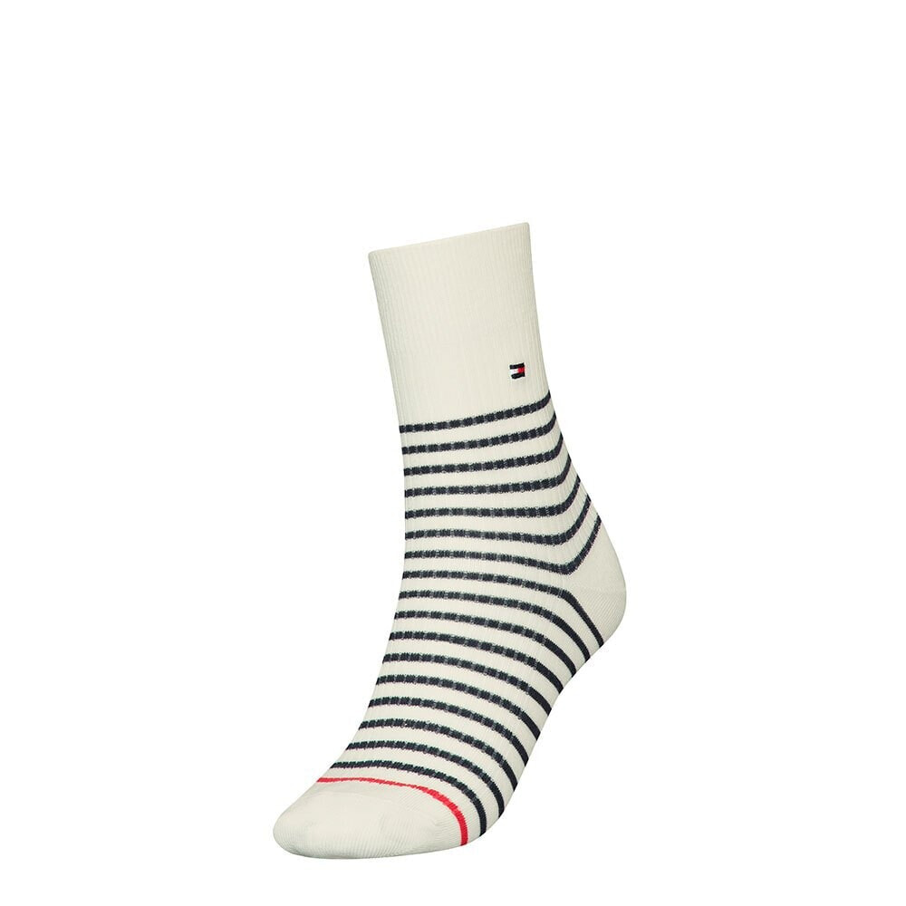 TOMMY HILFIGER Breton Stripe Rib Socks