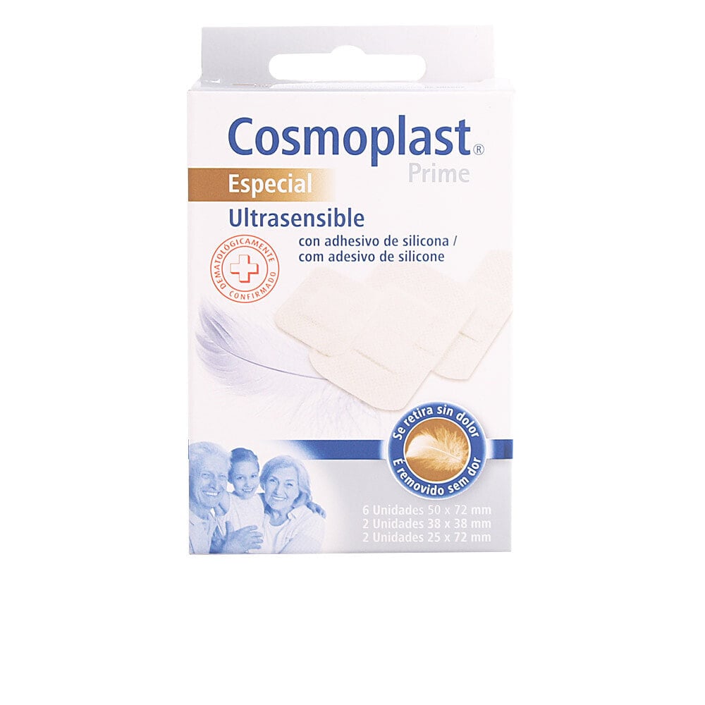 COSMOPLAST сверхчувствительные безболезненные полоски 10 шт.