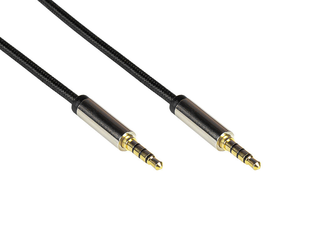 Python GC-M0226 аудио кабель 0,5 m 3,5 мм Черный