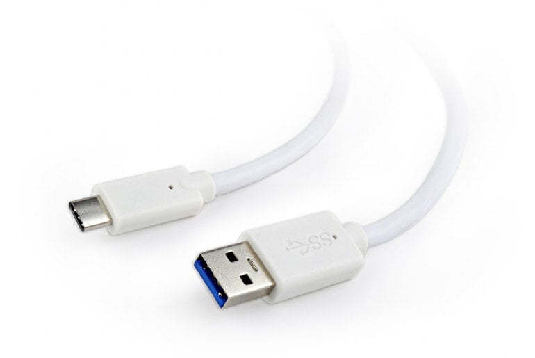 Gembird CCP-USB3-AMCM-1M-W USB кабель USB 3.2 Gen 1 (3.1 Gen 1) USB A USB C Белый