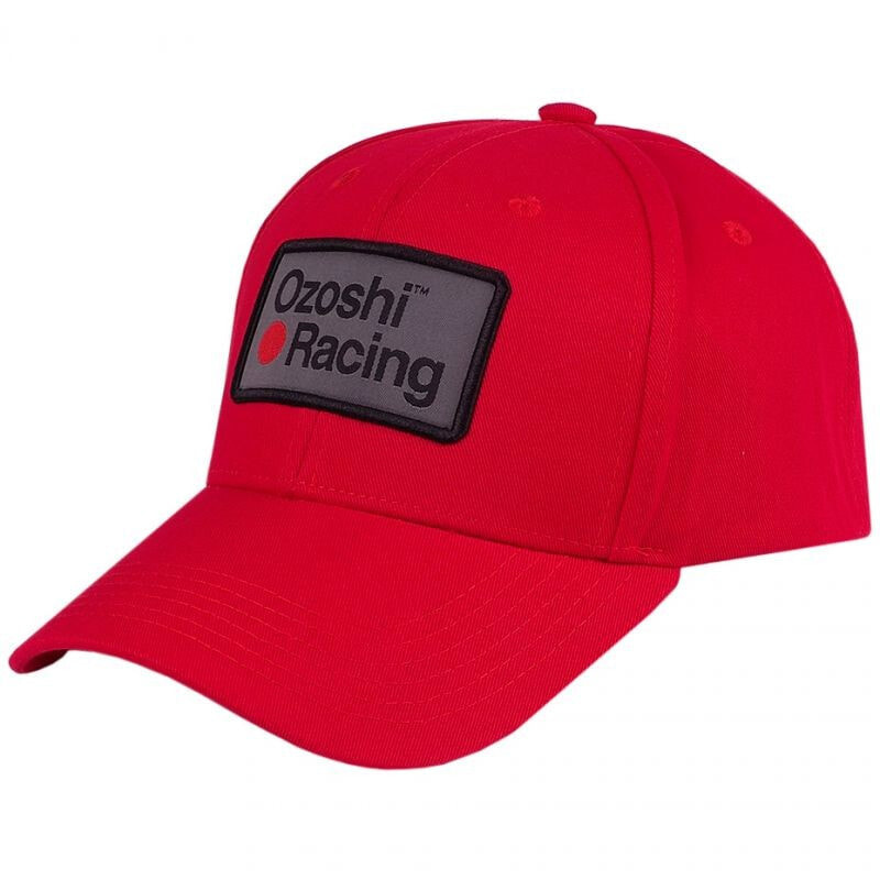 Мужская бейсболка красная с логотипом Ozoshi O21CP002 OZ63897 baseball cap