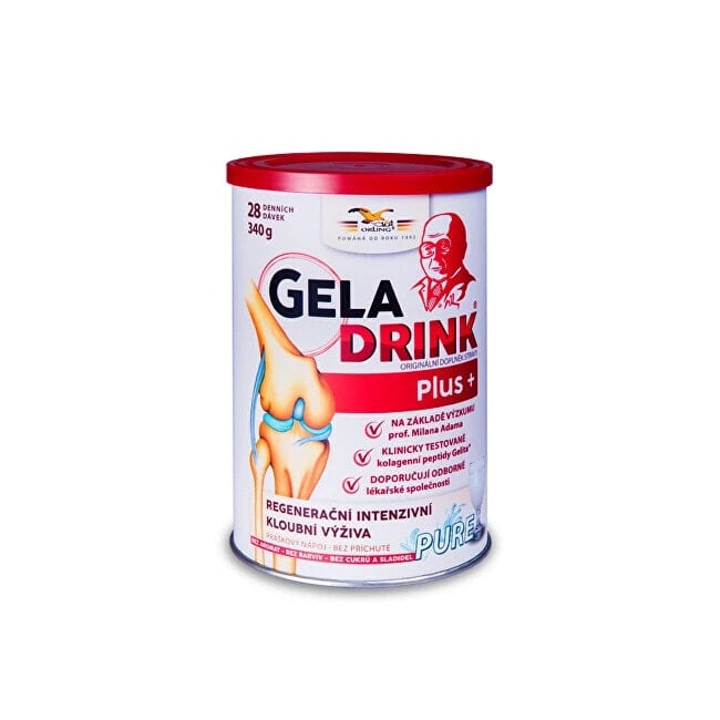 Витамины или БАД для мышц и суставов Geladrink Plus Pure práškový nápoj 340 g