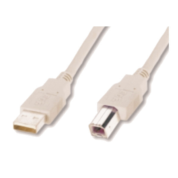 M-Cab 7001091 USB кабель 5 m 2.0 USB A USB B Серый
