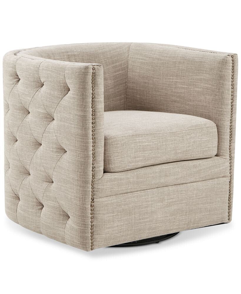 Madison Park capstone Swivel Tufted Chair