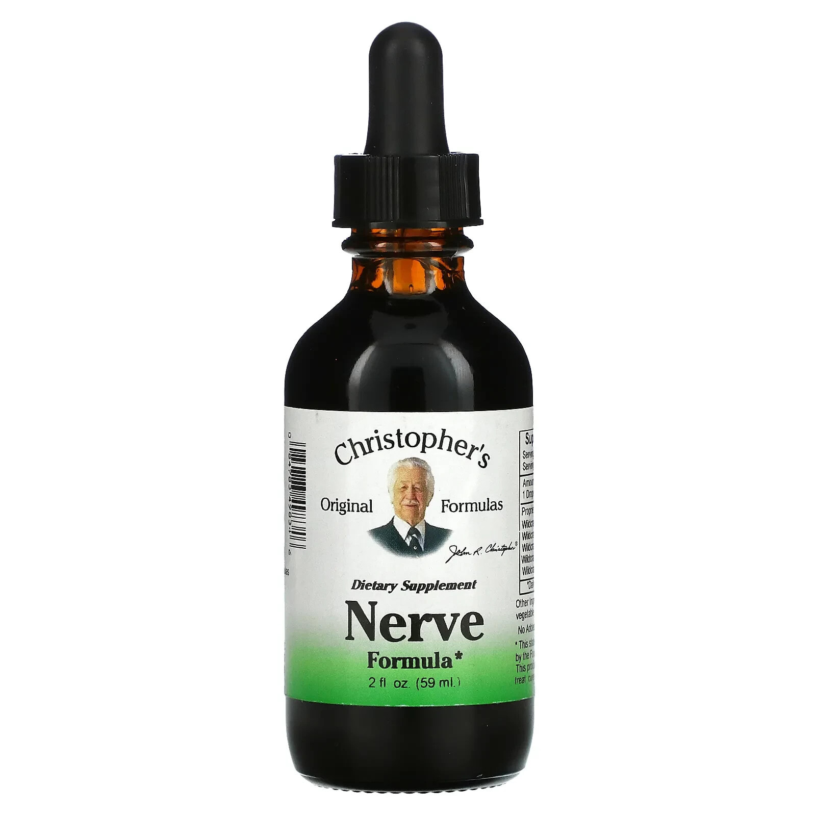 Christopher's Original Formulas, Nerve Formula, 2 fl oz (59 ml)