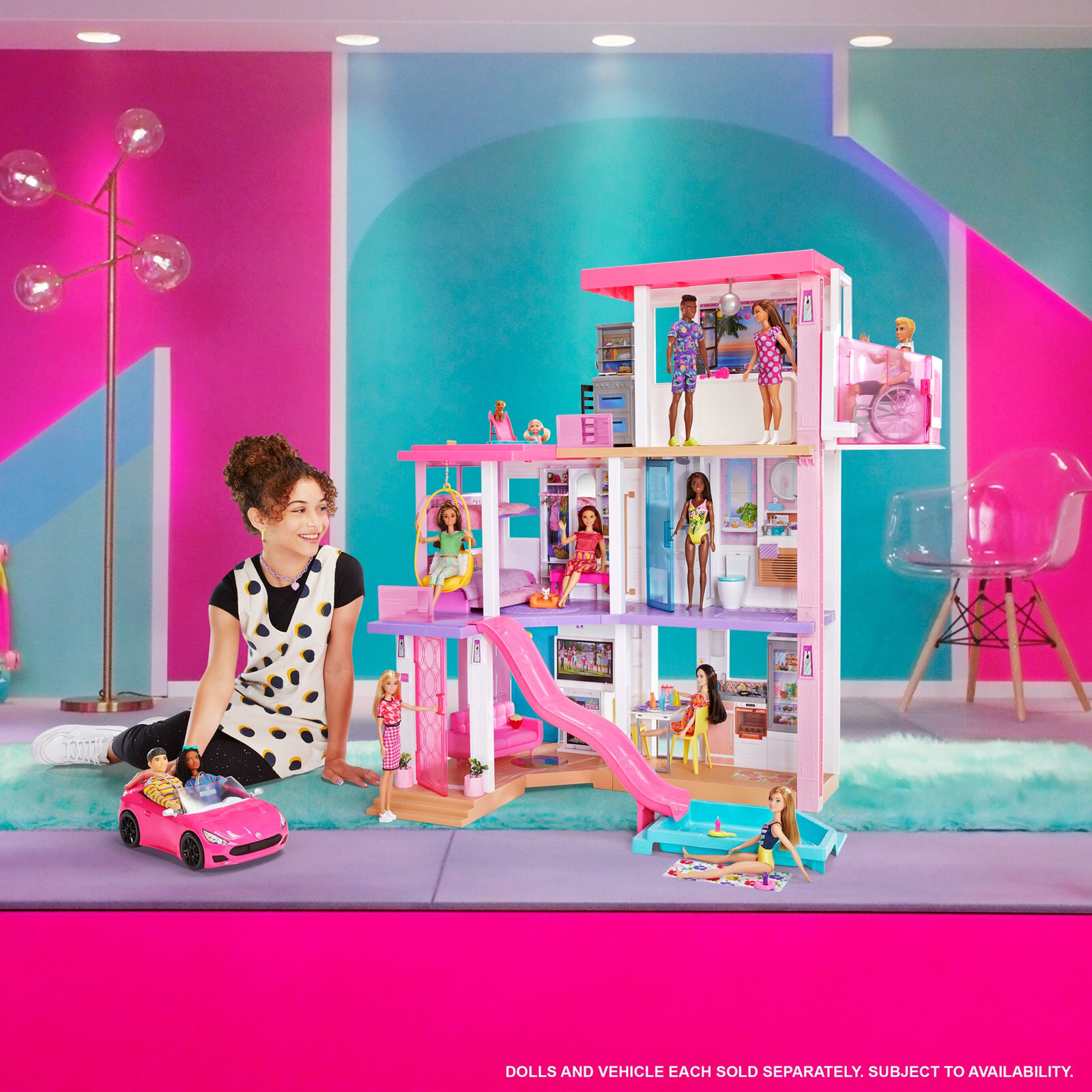 Barbie DreamHouse кукольный домик GRG93 — купить недорого с доставкой,  562763