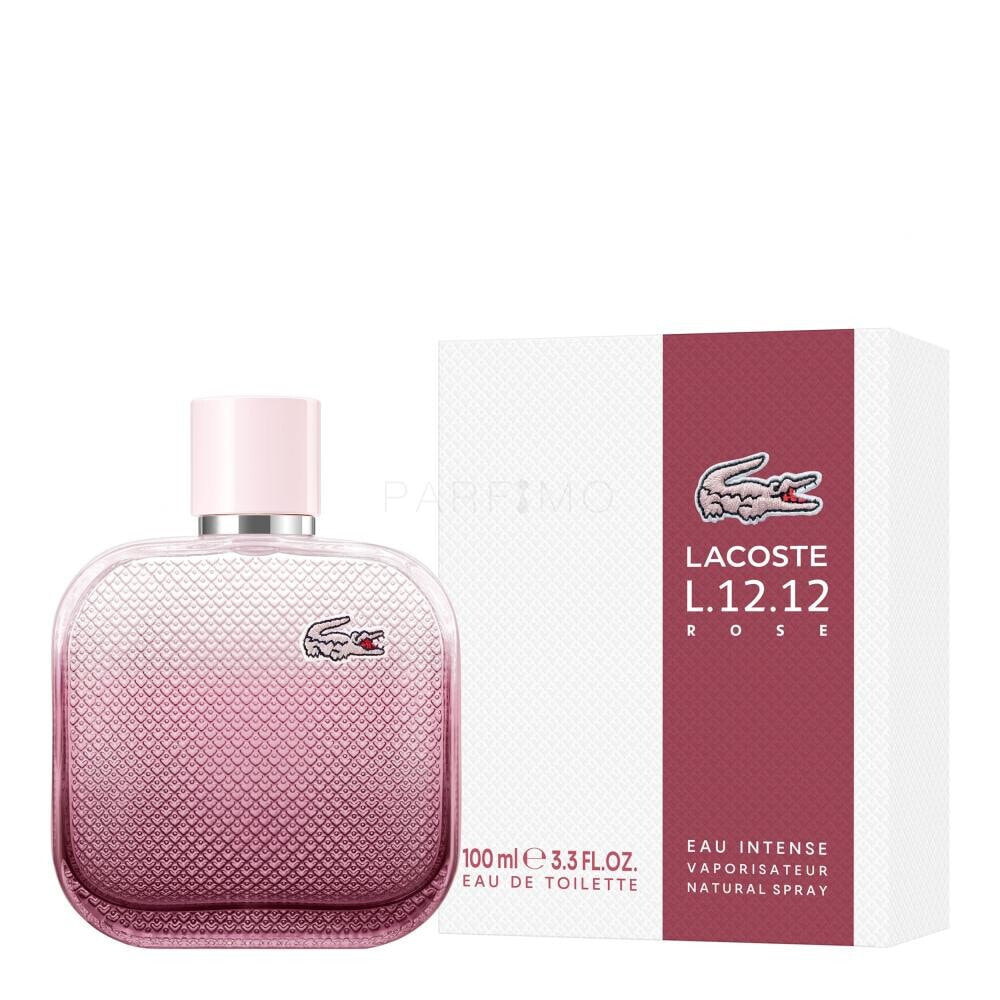 Lacoste Eau de Lacoste L.12.12 Rose Eau Intense 100 ml eau de toilette für Frauen