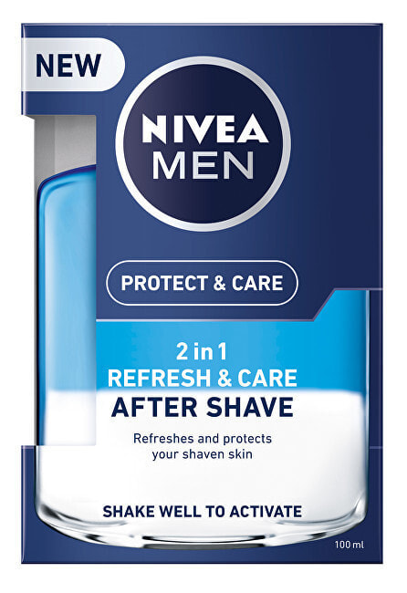 Nivea Refresh & Care 2 in 1 Освежающий и защищающий лосьон после бритья 100 мл