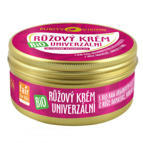 Purity Vision Rose Cream Органический универсальный розовый крем 70 мл