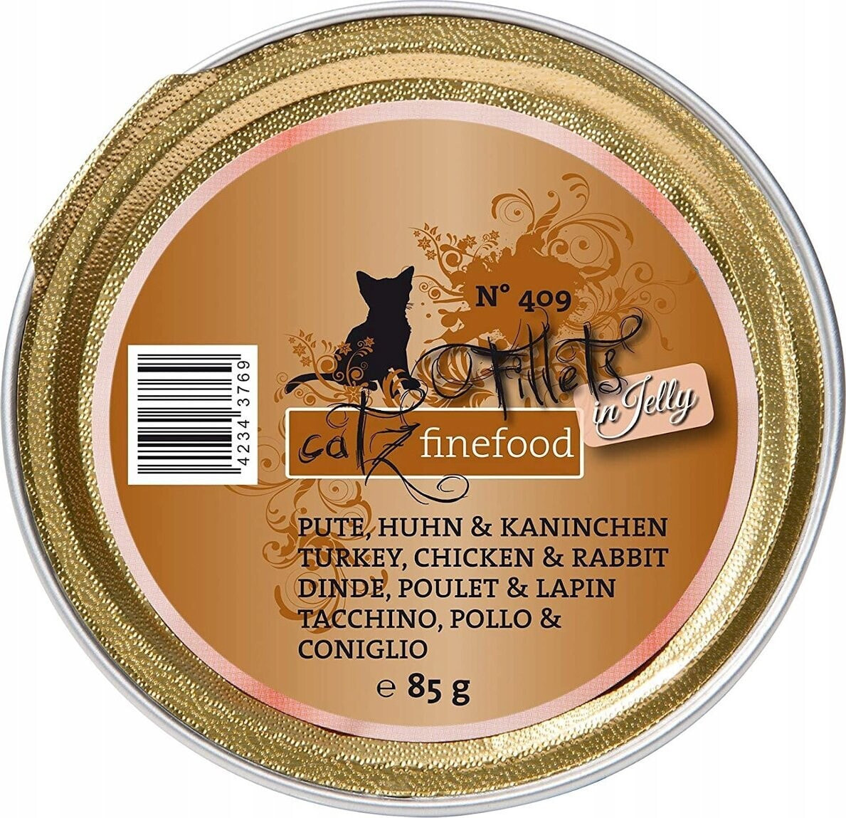 Catz Finefood Catz Finefood Filety N.409 Indyk/Królik tacka 85g