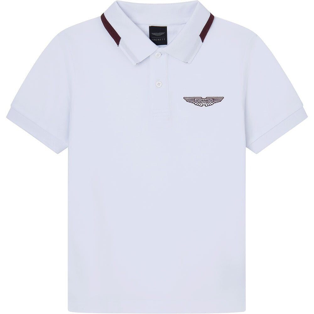 HACKETT Aston Martin Tipped Short Sleeve Polo