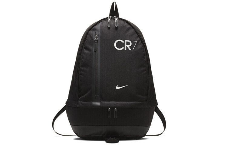 Nike 耐克 CR7 C罗 涤纶 书包背包双肩包 男女同款情侣款 黑色 / Рюкзак Nike CR7 C BA5562-010