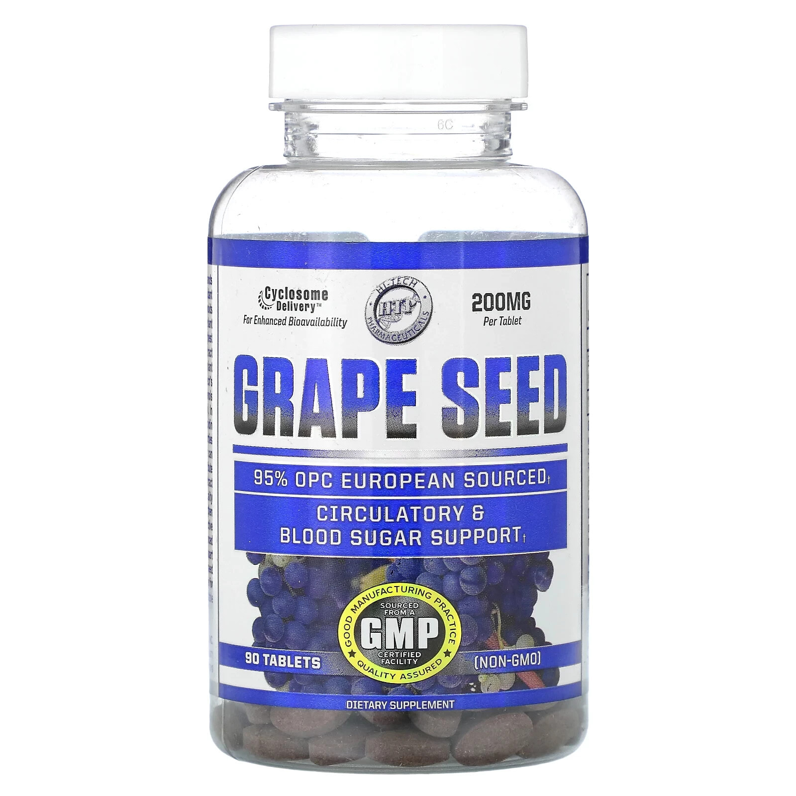 Grape Seed, 200 mg, 90 Tablets