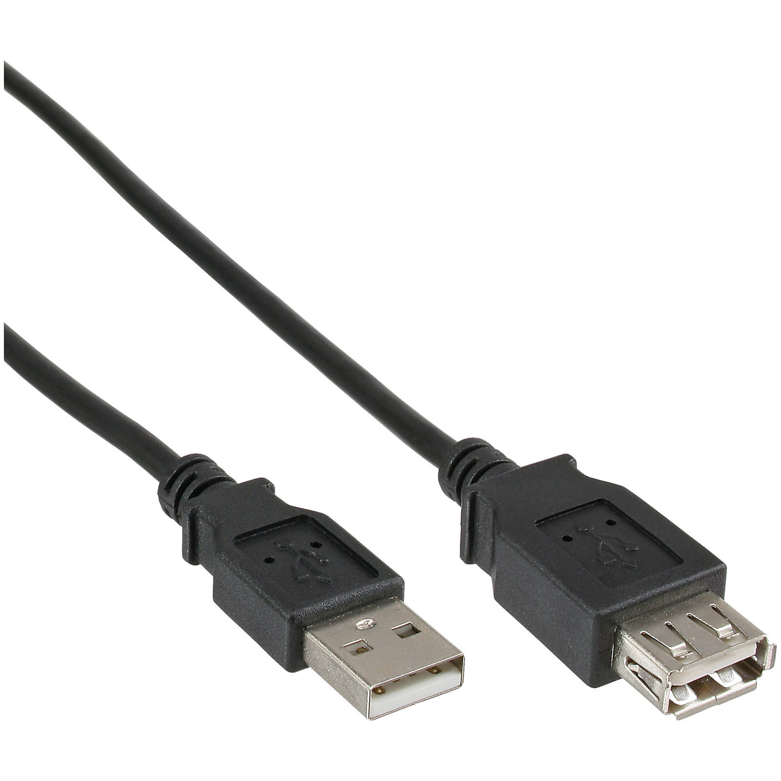 InLine 1.8m USB 2.0 USB кабель 5 m Черный 34618B