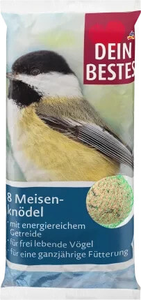 Vogelfutter Meisenknödel mit Netz (8 Stück), 720 g