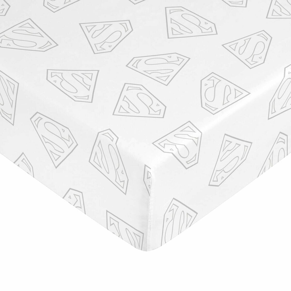 Fitted bottom sheet Superman 180 x 200 cm
