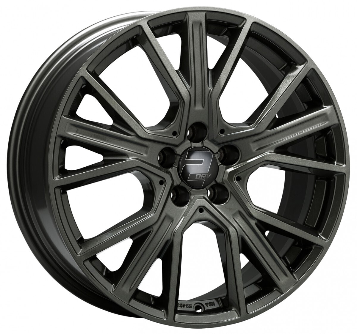 Колесный диск литой 2DRV WH34 dark gunmetal lackiert 8x18 ET36 - LK5/112 ML66.6